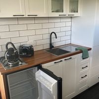 Kitchenette  at Stephanie's Country Cottages in Drummond North
