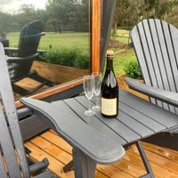 Front deck at Stephanie's Country Cottages in Drummond North