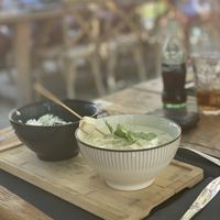 Thai curry at Las Dalias in Ibiza