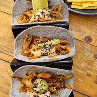 Mushroom Tacos at Las Dalias in Ibiza