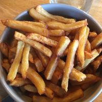 French fries at La Relève in Agon-coutainville