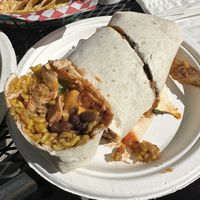 BBQ chickn burrito   at Pepe's Bistro in Lincoln