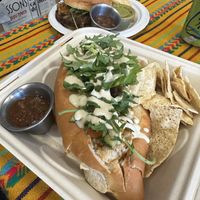 Lobster roll  at Pepe's Bistro in Lincoln
