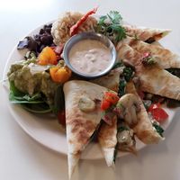 Mushroom Quesadilla at Pepe's Bistro in Lincoln