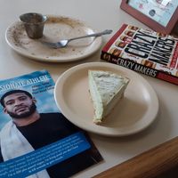 Vegan Avocado Cheesecake at Pepe's Bistro in Lincoln