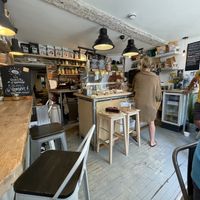   at The Hairy Barista in Totnes