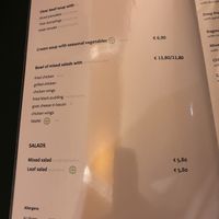 Menu  at Winkler in Muerzzuschlag