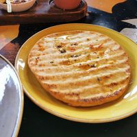 Garlic chilli flatbread at Zorro Lounge in Stocksbridge