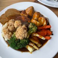   at Luna's Vegan Corner in Cardiff