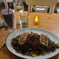 Buddha Bowl at Luna's Vegan Corner in Cardiff