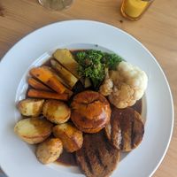 Sunday roast. at Luna's Vegan Corner in Cardiff