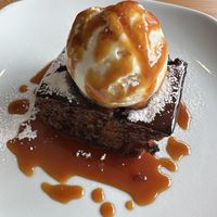 Pudding  at Luna's Vegan Corner in Cardiff