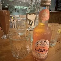 Nice drink  at Luna's Vegan Corner in Cardiff