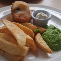 Ocean Tofu at Luna's Vegan Corner in Cardiff