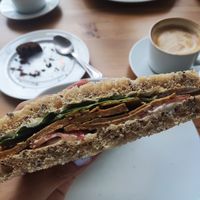 Blt at Luna's Vegan Corner in Cardiff