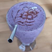Smoothie at Luna's Vegan Corner in Cardiff