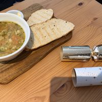 Vegetables Cawl
Toasted Bread & Butter  at Luna's Vegan Corner in Cardiff