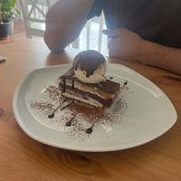 French Opera Cake (Amazing)  at Luna's Vegan Corner in Cardiff