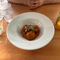 Arancini   at Luna's Vegan Corner in Cardiff