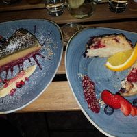 raw matcha cake at Café Canna CBD Coffee+Shop in Berlin