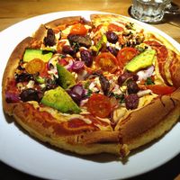 Oh my garden pizza at Peppes Pizza in Bergen
