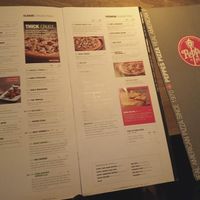 Menu at Peppes Pizza in Bergen