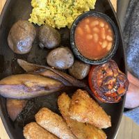 Vegan breakfast   at Early Bird in Plymouth