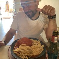 Francesinha vege at Gosto Superior in Braga