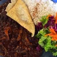 Feijoada; frijoles con soja gruesa y coliflor  at Gosto Superior in Braga