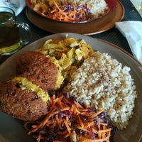 Acarajé com vatapa at Gosto Superior in Braga