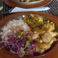 Tofu no forno com batatas at Gosto Superior in Braga