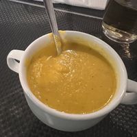 Vegetable soup  at Gosto Superior in Braga