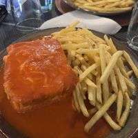 Vegan francesinha  at Gosto Superior in Braga