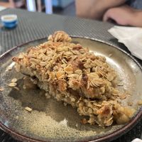 Apple crumble  at Gosto Superior in Braga
