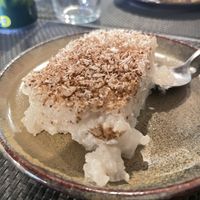 Tapioca cake with coconut milk  at Gosto Superior in Braga