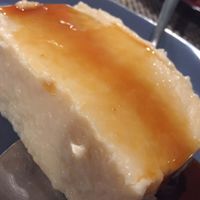 coconut flan at Gosto Superior in Braga