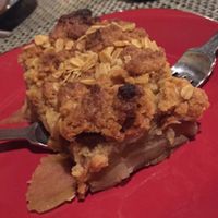 Vegan apple pie  at Gosto Superior in Braga