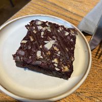 Vegan Forest brownie  at Lola's Bakery in North West London