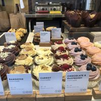vegan cakes  at Lola's Bakery in North West London