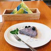 Blueberry  Raw Cake at Soul Tree in Sendai