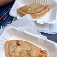 Spicy veg pasty  at Llangollen Oggie Shop & Fine Foods in Llangollen