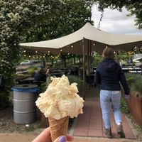 terras   at IJssalon Laaker Boere ies in Ohe En Laak