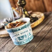 Vegan ijs to go at IJssalon Laaker Boere ies in Ohe En Laak