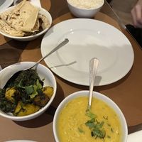 ‘Mains’ which were side dishes  at Mumbai Flavours in Alnwick