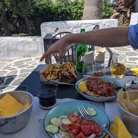 Food at Allas Souvlaki & More in Paros