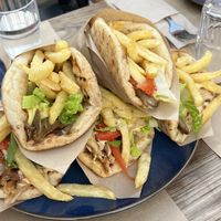   at Allas Souvlaki & More in Paros