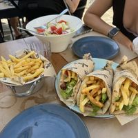   at Allas Souvlaki & More in Paros