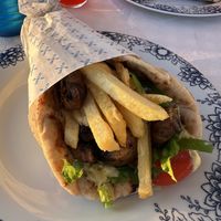   at Allas Souvlaki & More in Paros