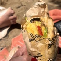   at Allas Souvlaki & More in Paros