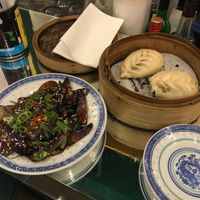 Veggie Charsiu Bao & aubergine at Petit Bao in Paris